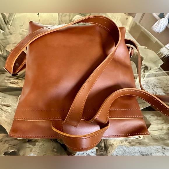 🎸Portland Leather🎸🔥NWT🔥Classic Tote Backpack - Picture 10 of 16